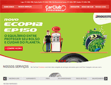 Tablet Screenshot of carclubfirestone.com.br